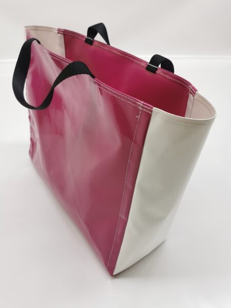 stabile, reißfeste Tasche aus PVC-LKW-Plane – Bild 19