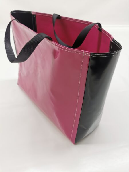 stabile, reißfeste Tasche aus PVC-LKW-Plane – Bild 23