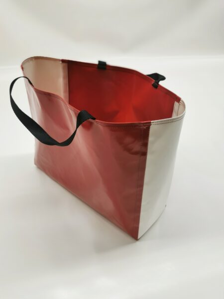 stabile, reißfeste Tasche aus PVC-LKW-Plane – Bild 21
