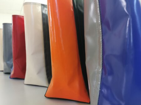 stabile, reißfeste Tasche aus PVC-LKW-Plane – Bild 8